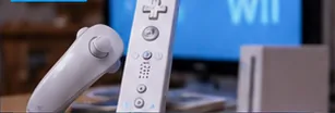 White Wii controllers